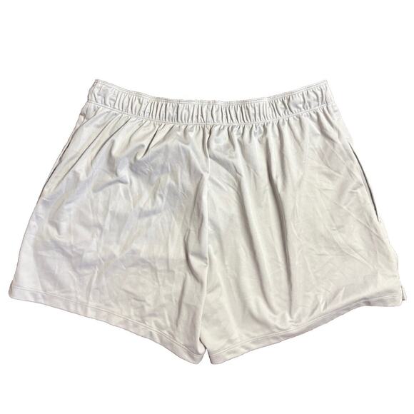 Nike Dri-FIT Women's Training Shorts XXL Gray Loose Fit 5" Inseam NWT - Picture 3 of 7